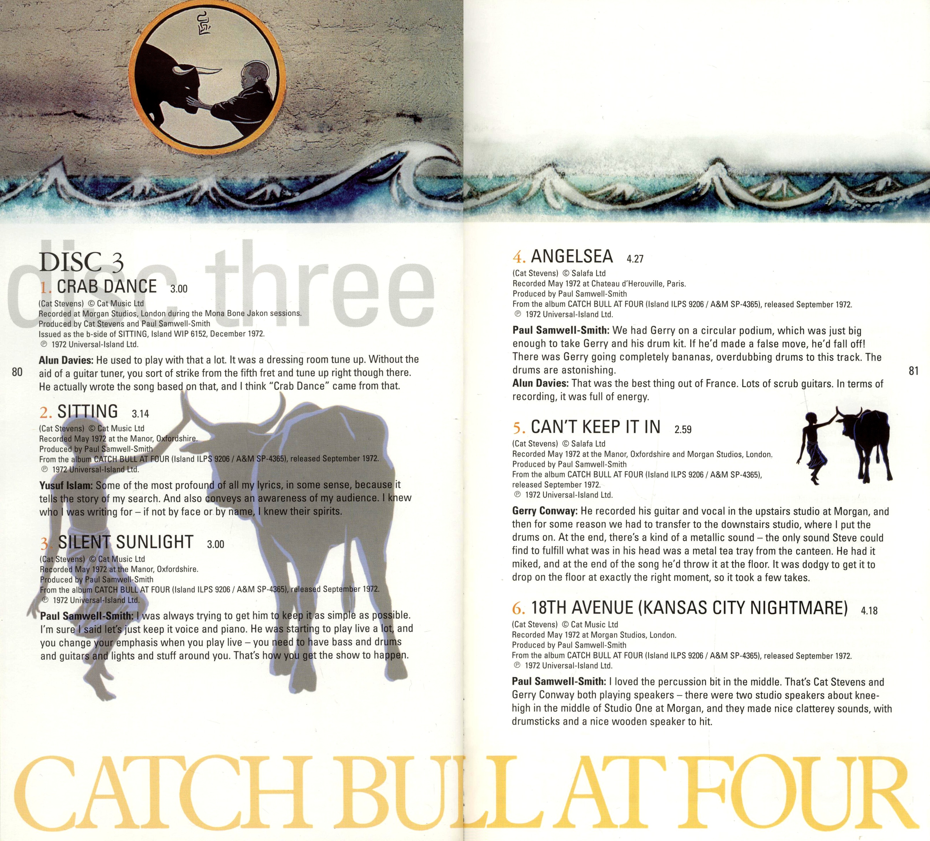 Cat Stevens  The Boxset : Booklet42